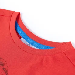vidaXL Camiseta infantil 104 Rojo New