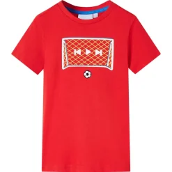 vidaXL Camiseta infantil 92 Rojo Best