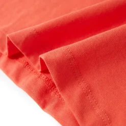 vidaXL Ropa Y Accesorios-Camiseta infantil rojo claro 128