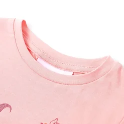vidaXL Camiseta infantil 104 Rosa Discount