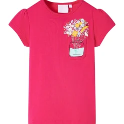 vidaXL Camiseta infantil chillón 116 Rosa Outlet