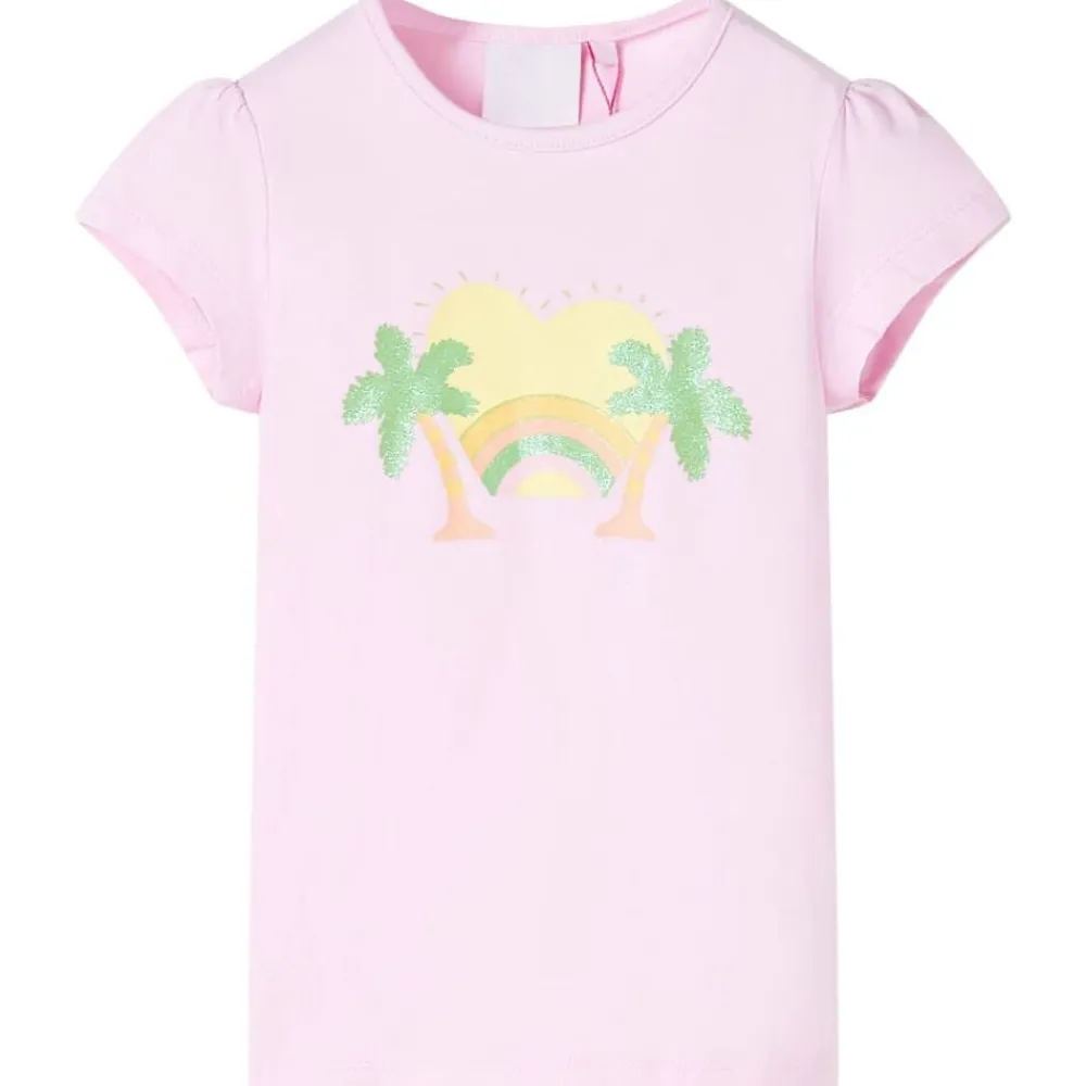 vidaXL Ropa Y Accesorios-Camiseta infantil claro 116