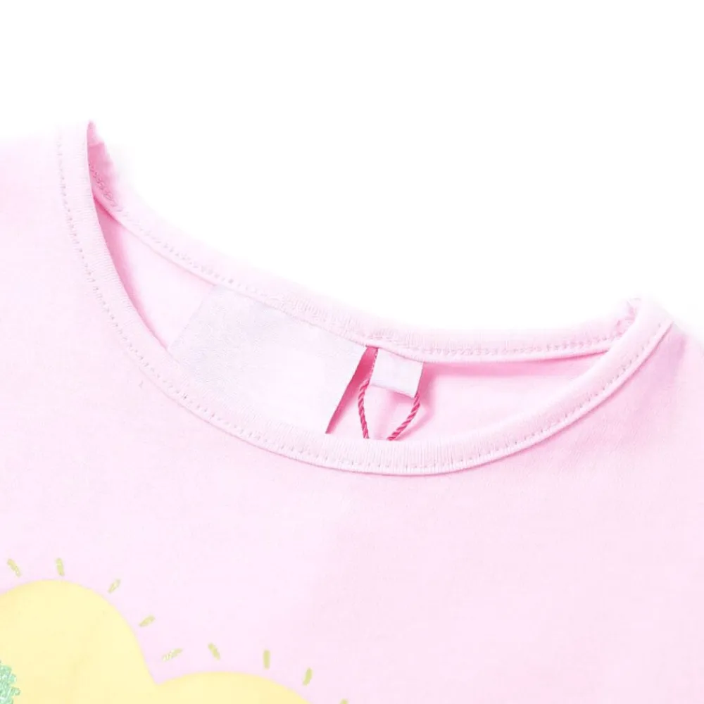 vidaXL Ropa Y Accesorios-Camiseta infantil claro 116