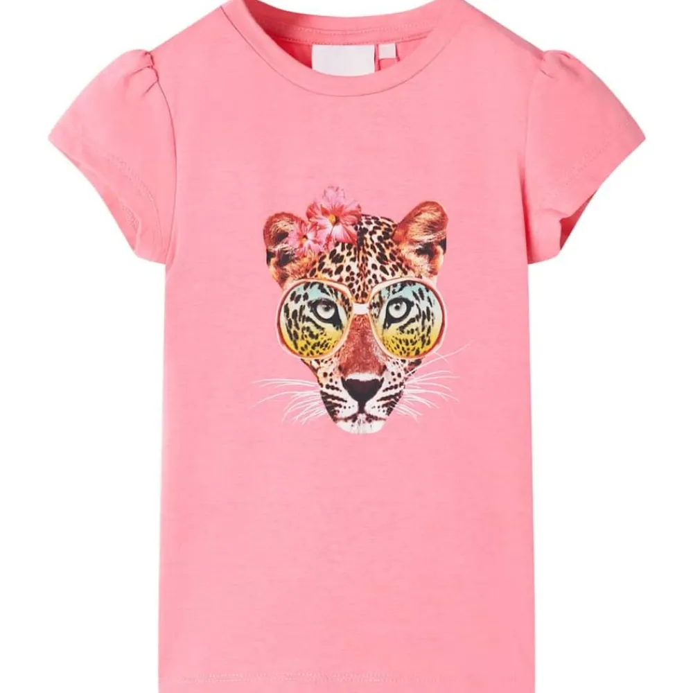 vidaXL Camiseta infantil neón 92 Rosa Sale