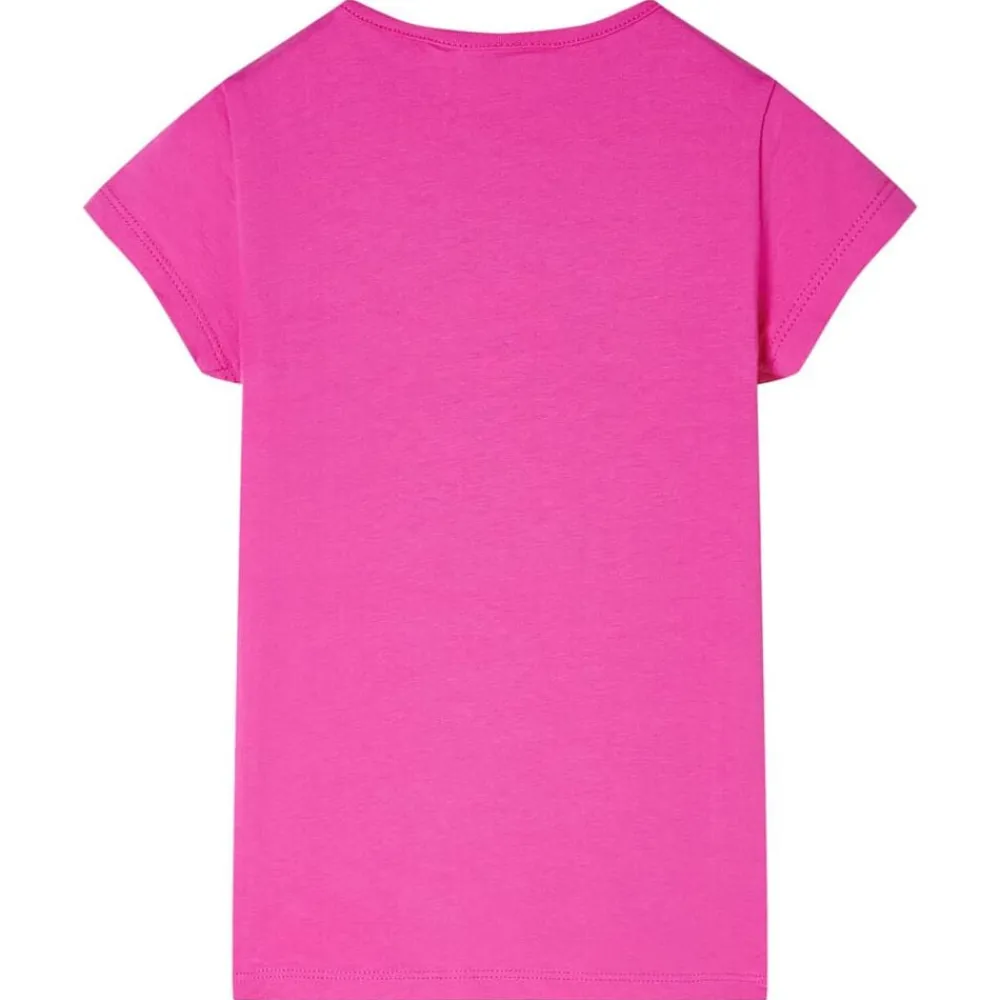 vidaXL Camiseta infantil oscuro 104 Rosa Clearance