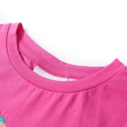 vidaXL Camiseta infantil oscuro 104 Rosa Discount