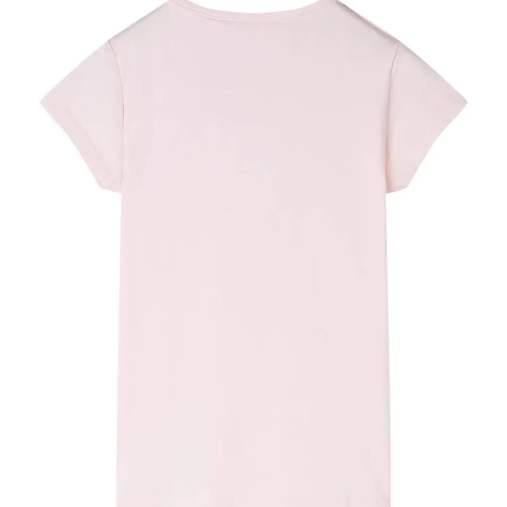 vidaXL Camiseta infantil suave 140 Rosa New