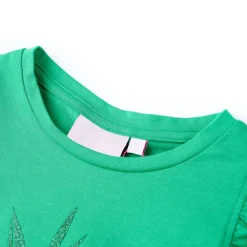 vidaXL Camiseta infantil 116 Verde