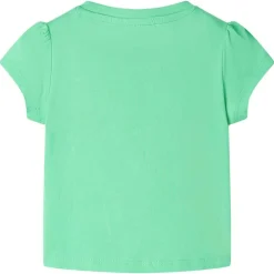vidaXL Camiseta infantil claro 104 Verde Outlet