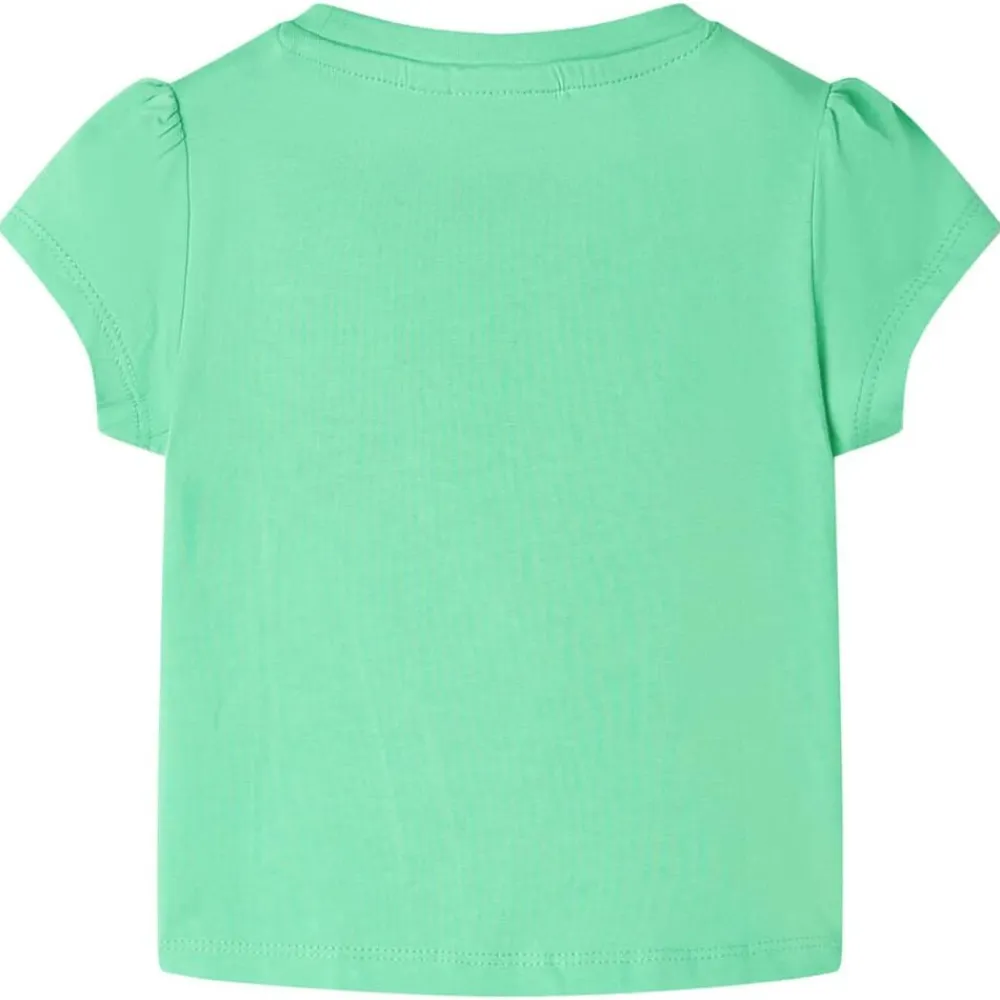 vidaXL Camiseta infantil claro 104 Verde Outlet