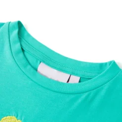 vidaXL Camiseta infantil verde 116 Menta Sale