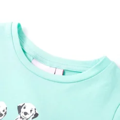 vidaXL Ropa Y Accesorios-Camiseta infantil verde claro 116