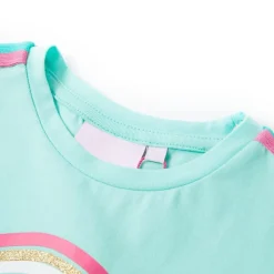 vidaXL Ropa Y Accesorios-Camiseta infantil verde claro 92