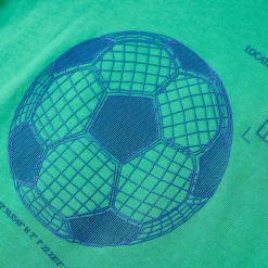 vidaXL Camiseta infantil verde neón 104 Best