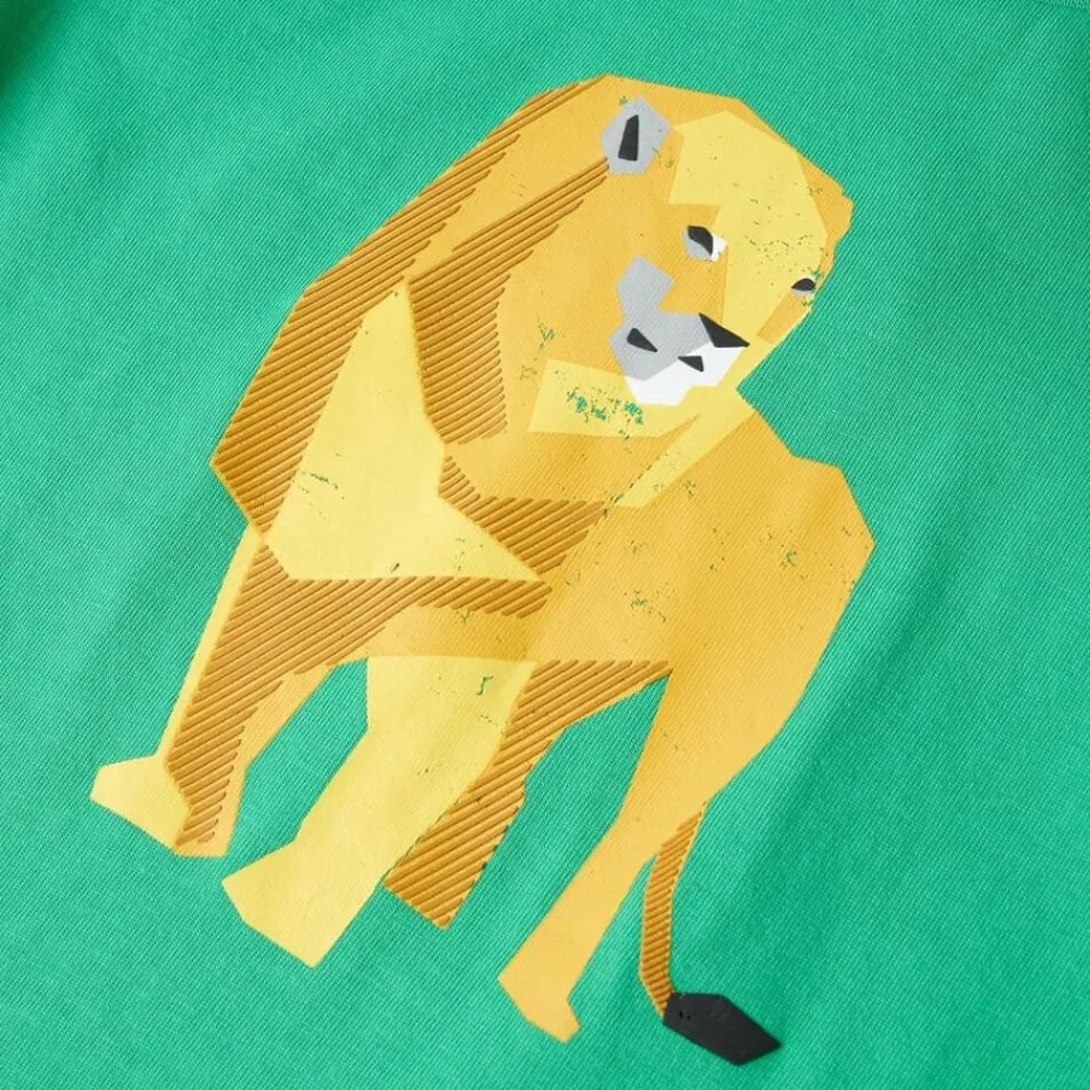 vidaXL Camiseta infantil neón 104 Verde Best