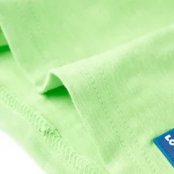 vidaXL Camiseta infantil neón 116 Verde New