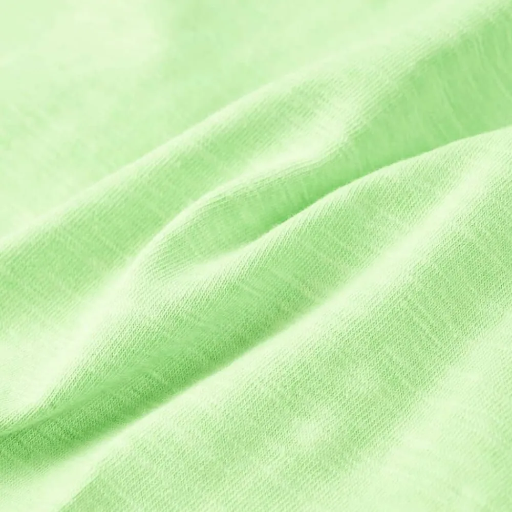vidaXL Camiseta infantil neón 116 Verde New