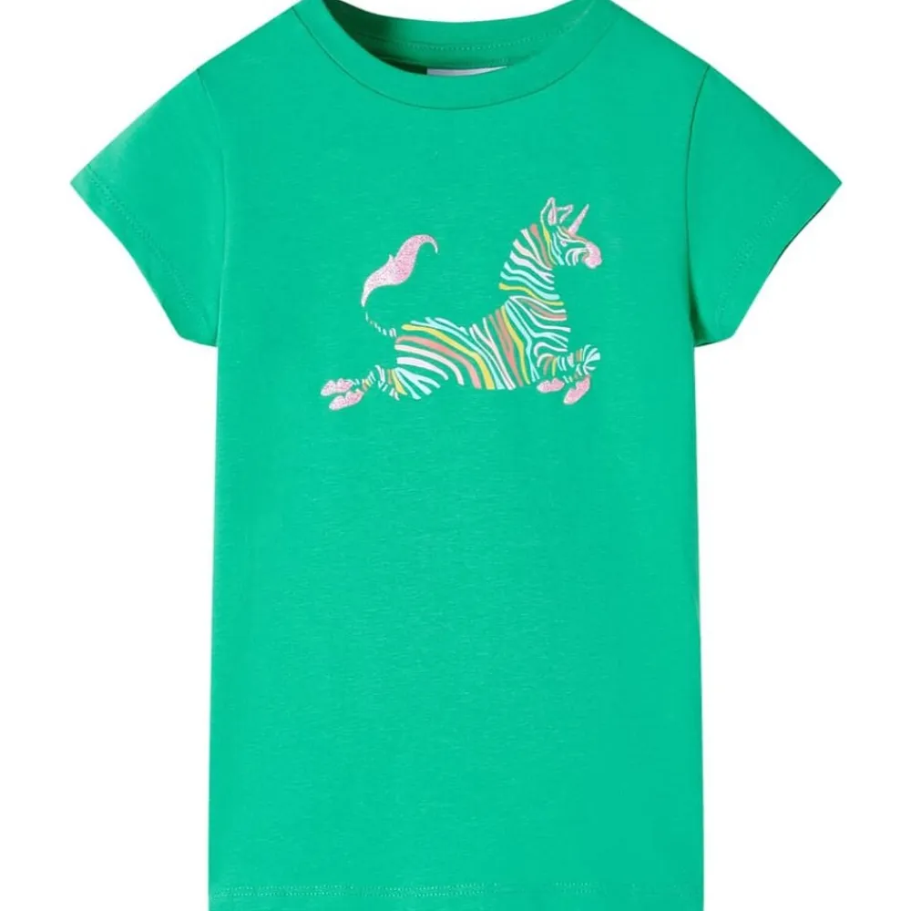 vidaXL Ropa Y Accesorios-Camiseta infantil neón 116