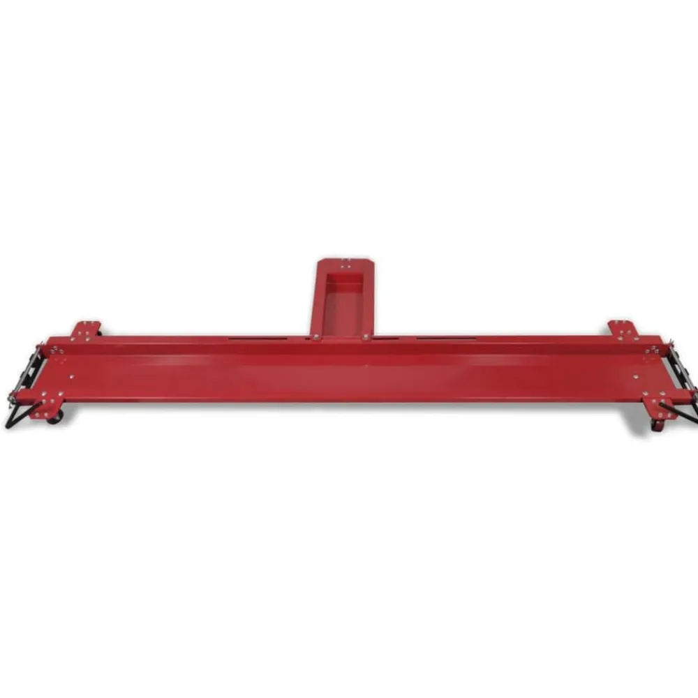 vidaXL Carro de motocicleta roja Soporte de la motocicleta Best
