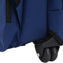 vidaXL Carro plegable para mascotas multiusos Azul