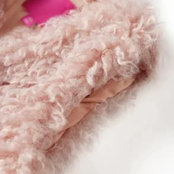 vidaXL Chaleco infantil de pelo sintético rosa claro 92 Outlet