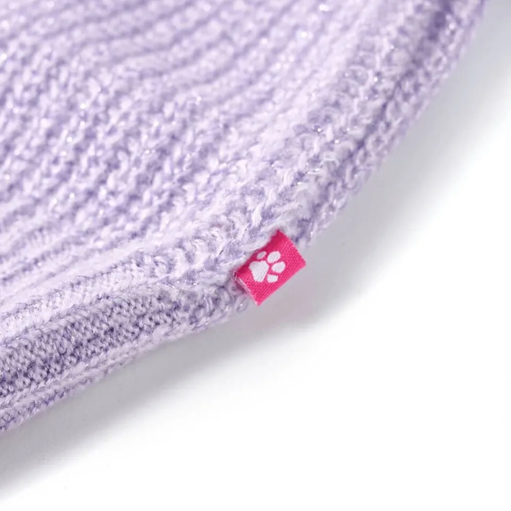 vidaXL Ropa Y Accesorios-Chaleco infantil de punto color lila claro 92