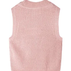 vidaXL Chaleco infantil de punto rosa claro 92 Discount
