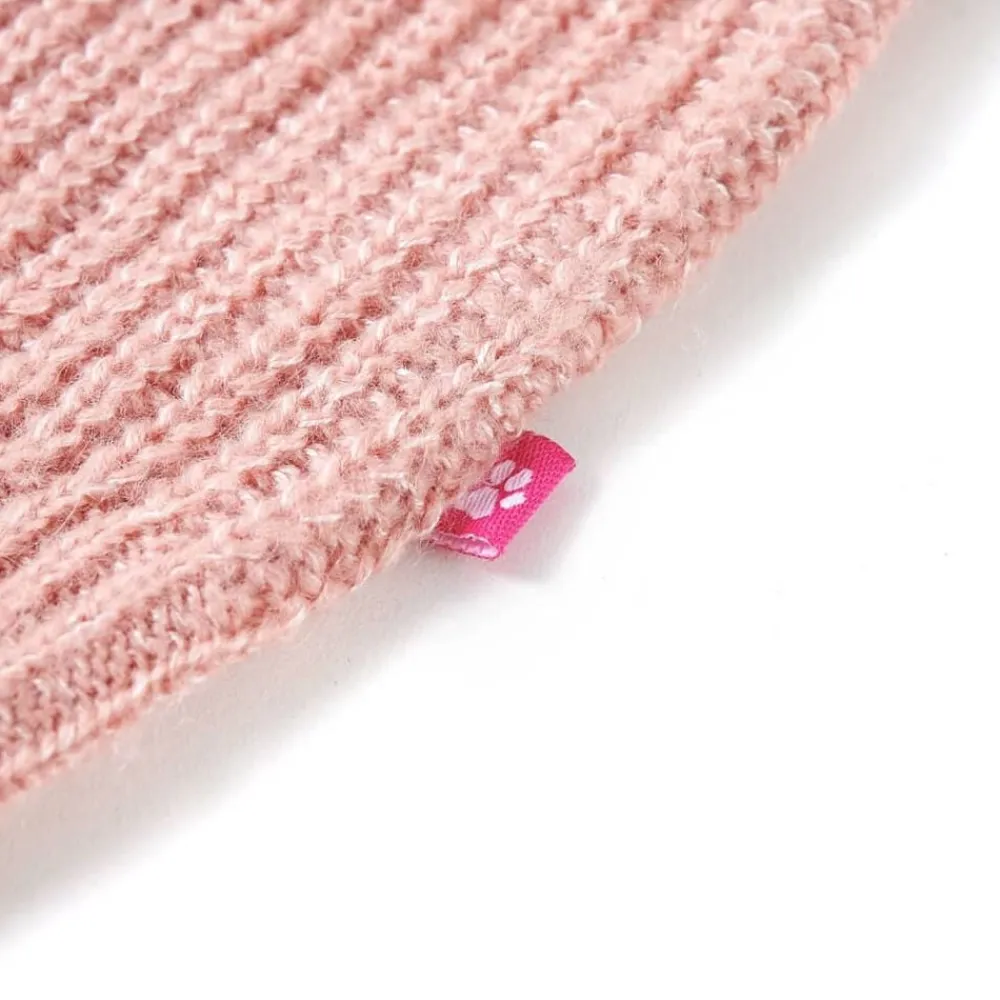 vidaXL Chaleco infantil de punto rosa claro 92 Discount