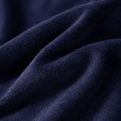 vidaXL Ropa Y Accesorios-Chaqueta infantil con capucha azul marino 92