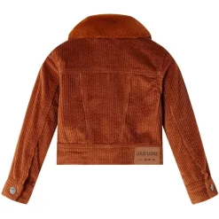 vidaXL Chaqueta infantil pana color coñac 92 Sale