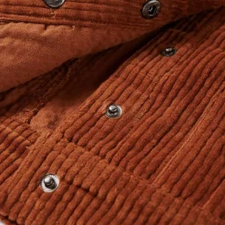 vidaXL Chaqueta infantil pana color coñac 92 Sale