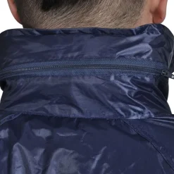 vidaXL Chubasquero impermeable pantalón sudadera hombre marino L Azul Best