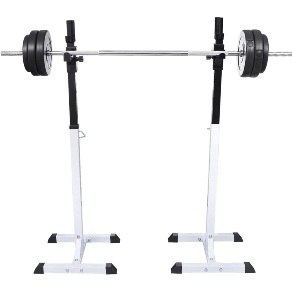 vidaXL Conjunto de barra de pesas Online