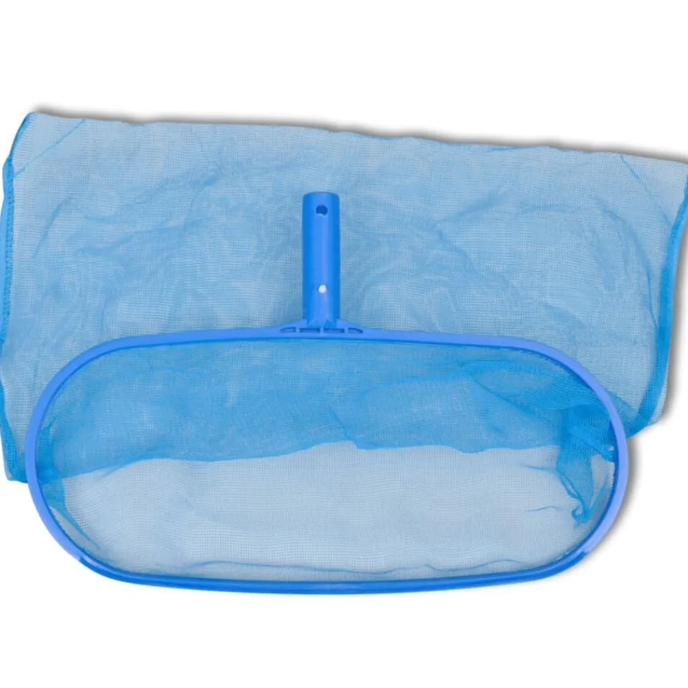 vidaXL Conjunto De Limpieza De Piscina - Cepillo 2 Recojehojas 1 Mango Discount