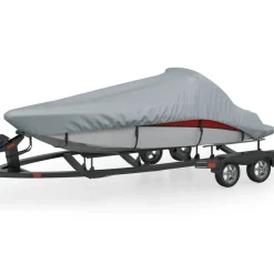 vidaXL Cubierta De Barco Funda De Barco Gris Largo 427-488 Cm Ancho 173 Cm Sale