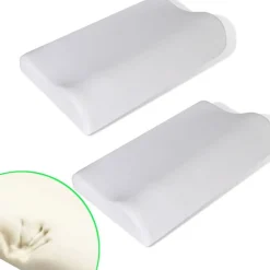 vidaXL Dos almohadas cervicales Hot