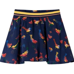 vidaXL Falda infantil azul marino 104