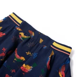 vidaXL Falda infantil azul marino 104