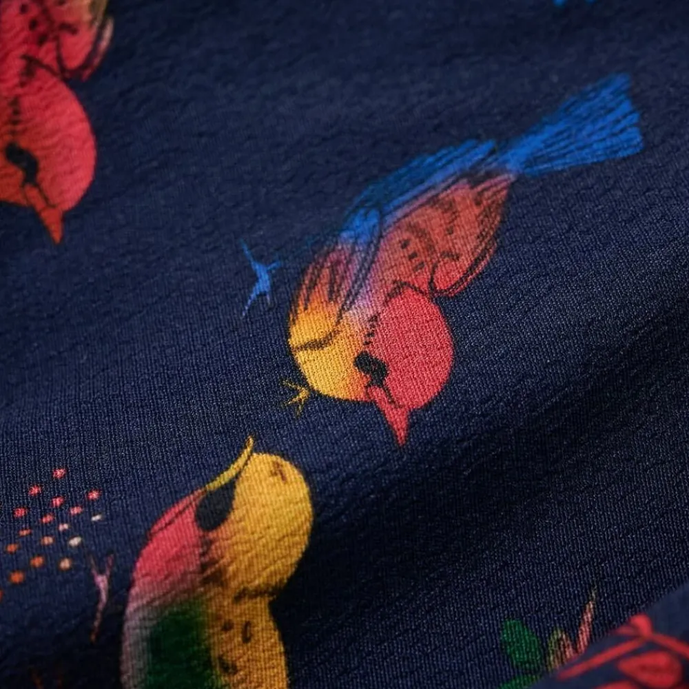 vidaXL Falda infantil azul marino 104