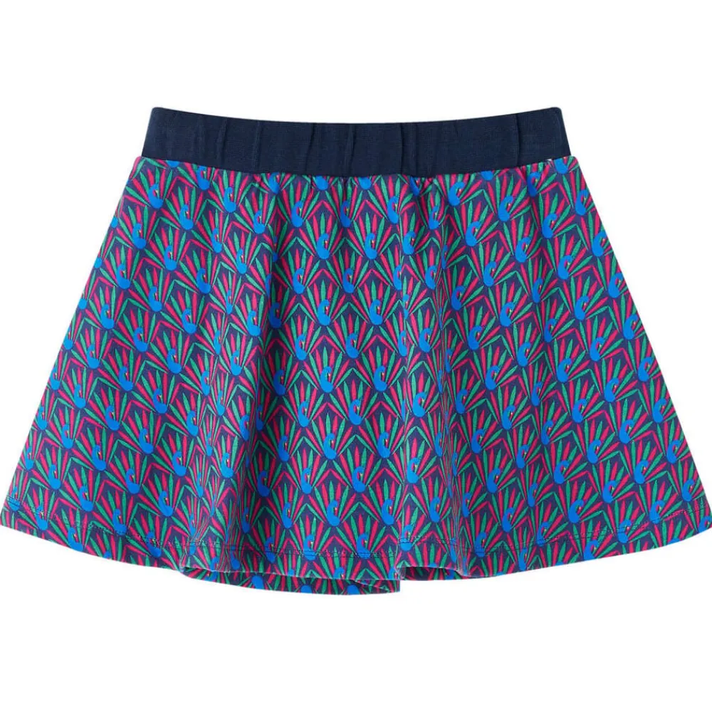 vidaXL Ropa Y Accesorios-Falda infantil azul marino 116