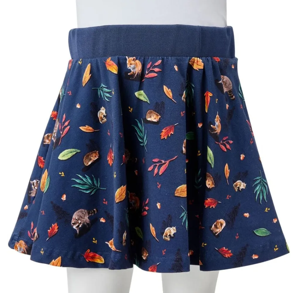 vidaXL Ropa Y Accesorios-Falda infantil azul marino 104