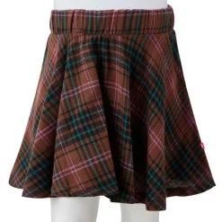 vidaXL Ropa Y Accesorios-Falda infantil color coñac 92