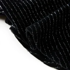 vidaXL Falda infantil con cinturilla de leopardo negro 116