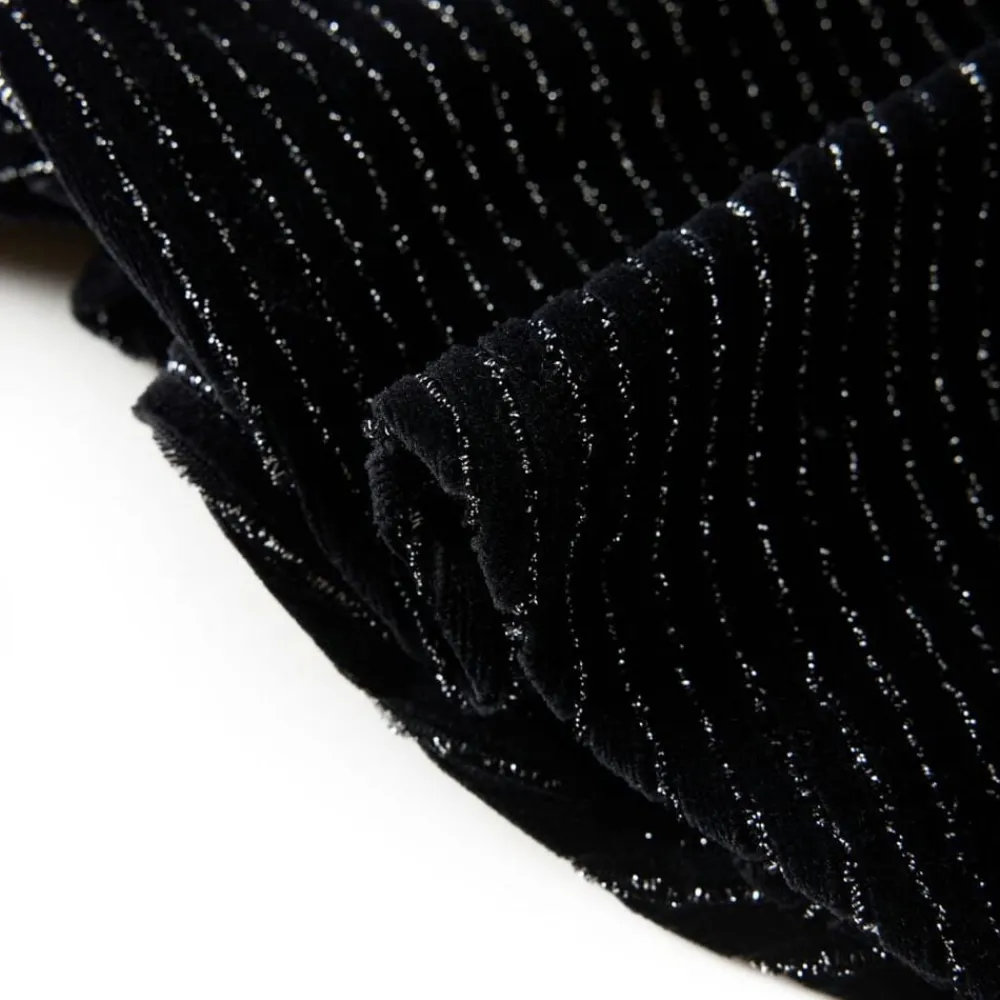 vidaXL Falda infantil con cinturilla de leopardo negro 116