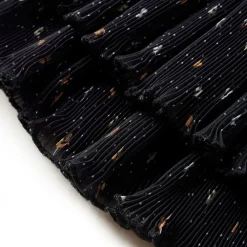 vidaXL Falda infantil con diseño de volantes escalonados negro 92 Outlet