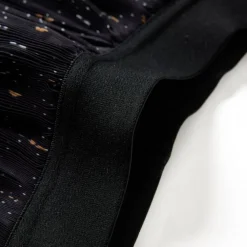 vidaXL Falda infantil con diseño de volantes escalonados negro 92 Outlet