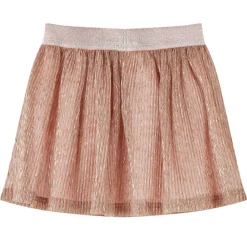 vidaXL Falda infantil con purpurina rosa suave 92 New