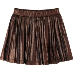 vidaXL Falda infantil con purpurinas color coñac 92 Hot