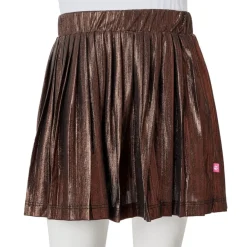 vidaXL Falda infantil con purpurinas color coñac 92 Hot