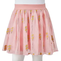 vidaXL Falda infantil con tul rosa claro 104 Online